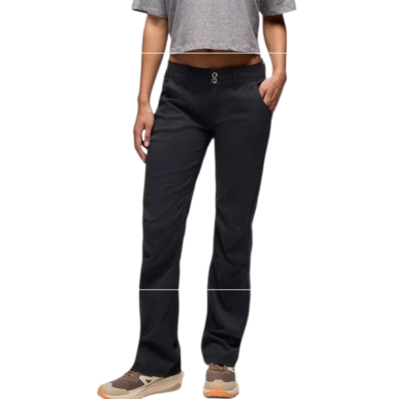 Prana Stretch Zion Halle Black Pants - Picture 1 of 13
